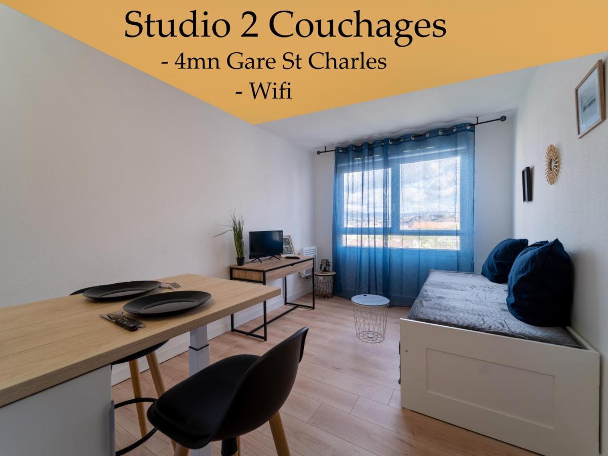 Appartement Climatise Avec Parking A 6Min A Pied De La Gare St Charles Марсель Екстер'єр фото