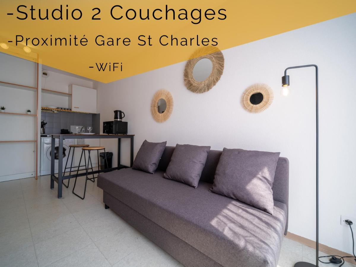 Appartement Climatise Avec Parking A 6Min A Pied De La Gare St Charles Марсель Екстер'єр фото