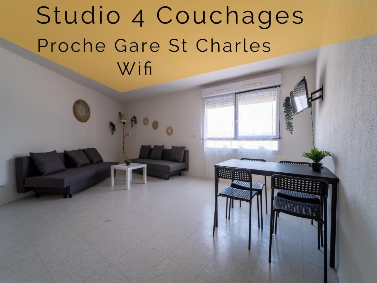 Appartement Climatise Avec Parking A 6Min A Pied De La Gare St Charles Марсель Екстер'єр фото
