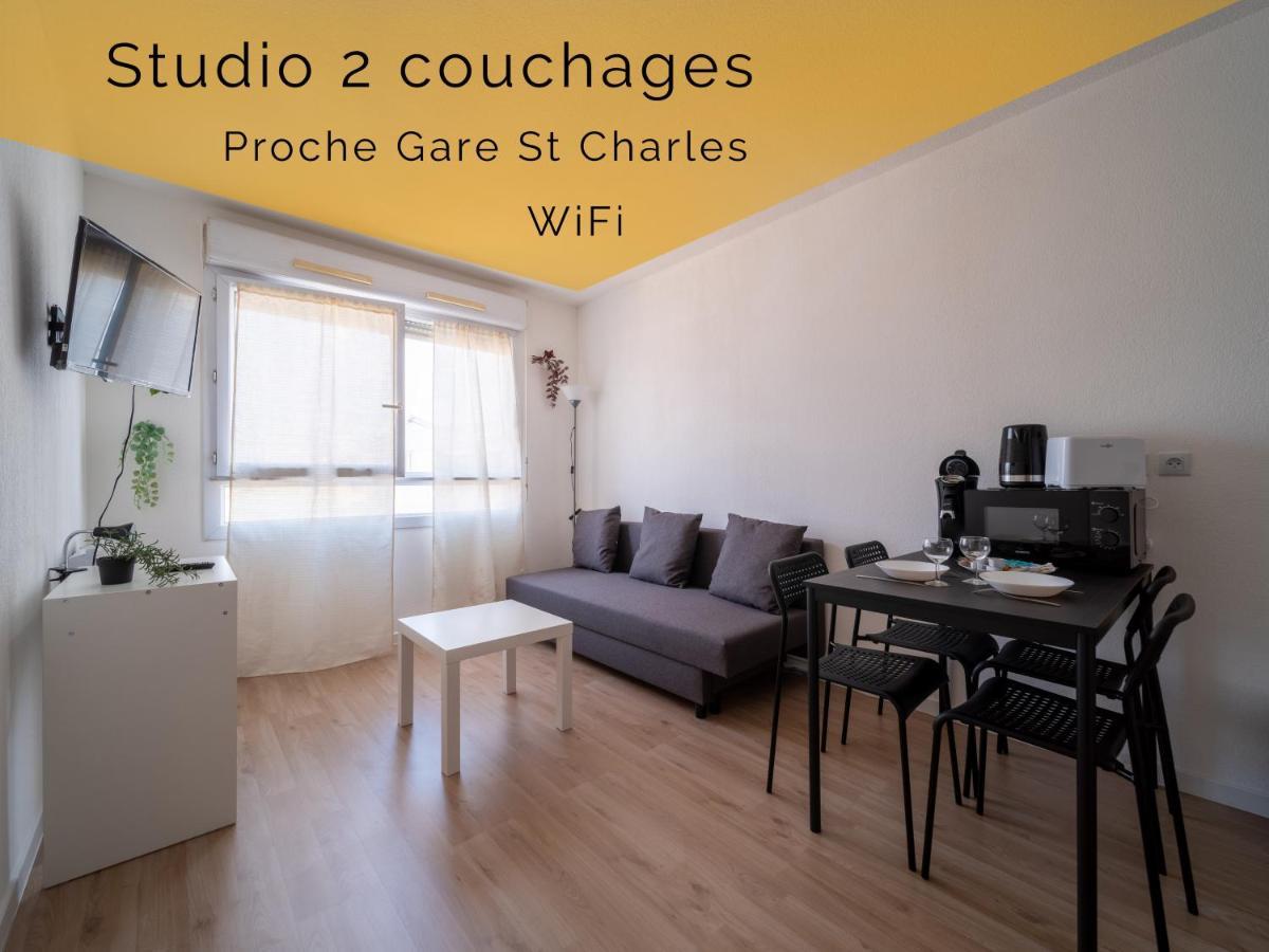 Appartement Climatise Avec Parking A 6Min A Pied De La Gare St Charles Марсель Екстер'єр фото