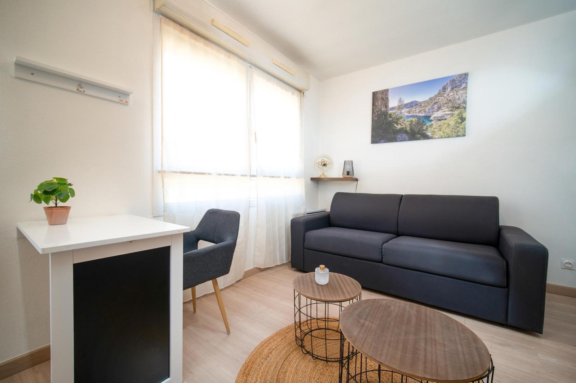 Appartement Climatise Avec Parking A 6Min A Pied De La Gare St Charles Марсель Екстер'єр фото